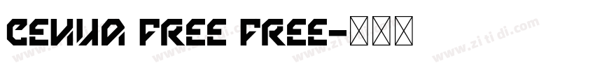 Cehua Free Free字体转换